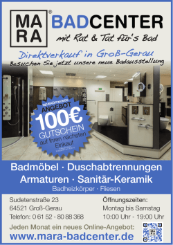 100 - MARA-Badcenter
