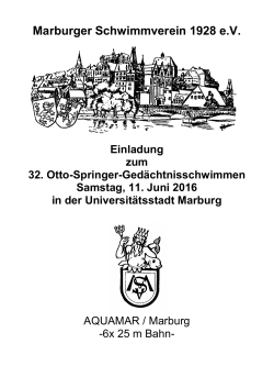 Marburger Schwimmverein 1928 eV