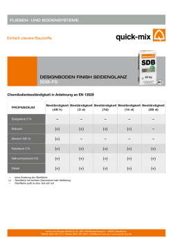 designboden finish seidenglanz sdb-fs - Quick-Mix