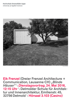 Eik Frenzel - HS-OWL