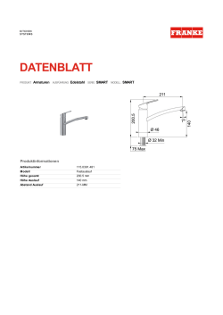 115.0391.481 Datenblatt - Franke PIM