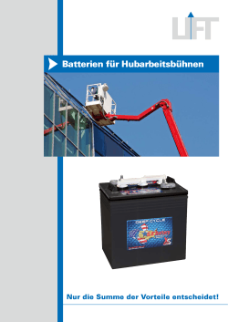 LIFT - stuba Stuttgarter Industriebatterien GmbH