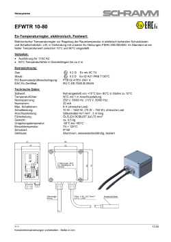 efwtr 10-80 - Schramm GmbH