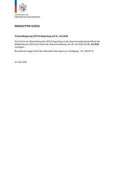 STV-Newsletter 04/2016