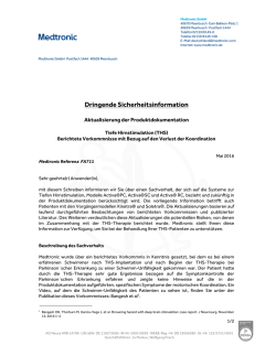 Dringende Sicherheitsinformation
