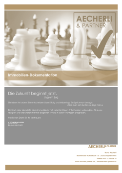 Die Zukunft beginnt jetzt.