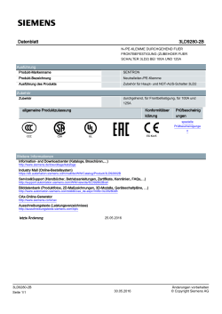 Datenblatt 3LD9280-2B - Siemens Industry Online Support