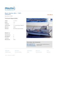 Boot: Smelne (NL) - 1140 - reduziert