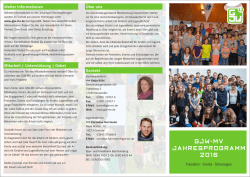GJW-MV JAHRESPROGRAMM 2016