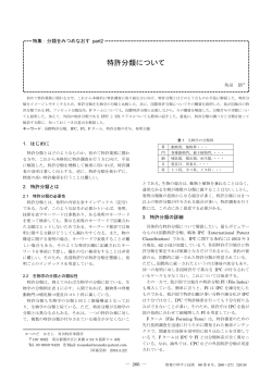 特許分類について - 角田特許事務所