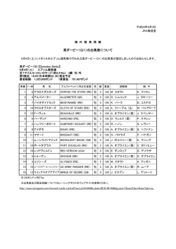 英ダービー（G1）
