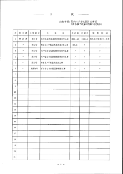 契約内容（平成28年6月1日現在） [231KB pdfファイル]
