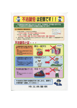 不法就労は犯罪です！！（PDF：338KB）