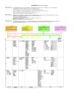 総合経済政策学科 カリキュラムツリー(28年入）