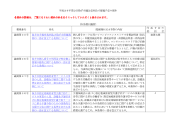 平成28年第2回取手市議会定例会で審議予定の案件 各案件の詳細は