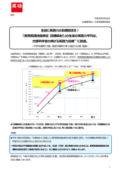 実用英語技能検定 部科学省の 徒に英語  の 「実用英語技能検定 部科学