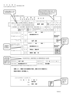 市区町村長、消防署長又は警察署長の証明 災 害 見 舞