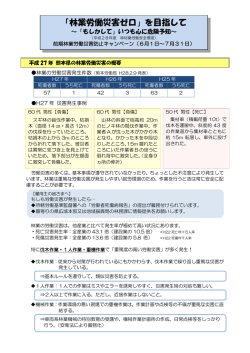 林業労働災害防止普及啓発パンフレット(PDF 約378KB)