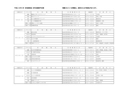 平成28年6月 安佐医師会 在宅当番医予定表 掲載