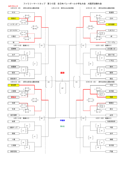 優勝 ファミリーマートカップ 第36回 全日本バレーボール小学生大会 大阪