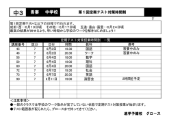 中3 - 進学予備校グロース