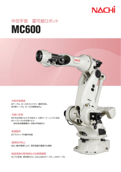 中空手首 重可搬ロボット