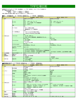 TPIP仕様比較