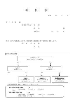 委任状.