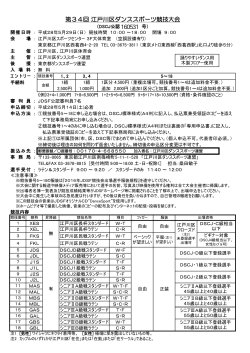 第34回 江戸川区ダンススポーツ競技大会 160531