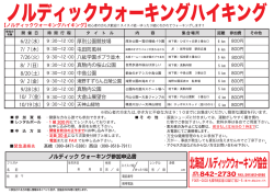 HNWAノルディックウォーキング講習会