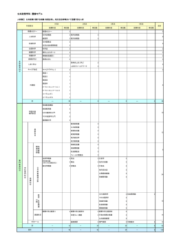 公共政策学科 履修モデル