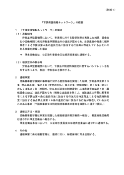 下請保護情報ネットワーク