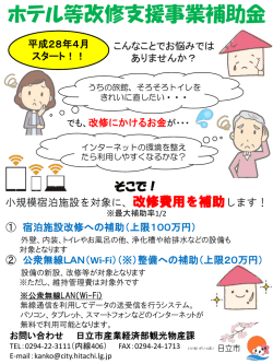 ホテル改修支援チラシ(PDF形式 345キロバイト)