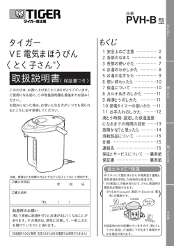 VE電気まほうびん PVH-B