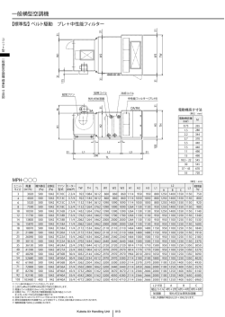 PDF ダウンロード プレ+中性能フィルター ロール+中性能フィルター