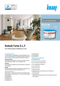 B125.de Rotkalk Farbe ELF