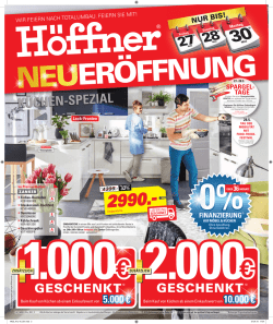 1.000 - Möbel Höffner Prospekte