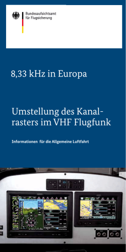 8,33 kHz in Europa - BAF