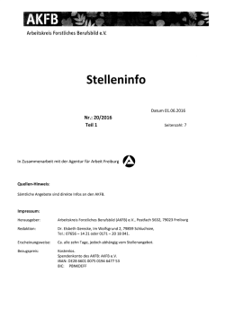 Stelleninfo 20