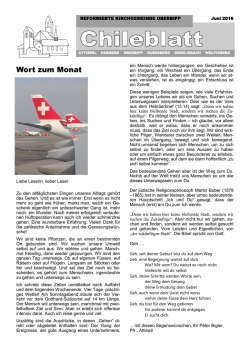 Liebe Leserin, lieber Leser Zu den alltäglichsten Dingen unseres