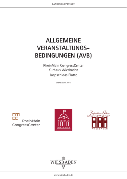 Aktuelle AVBs (PDF-Datei, 233 kB) - Rhein-Main