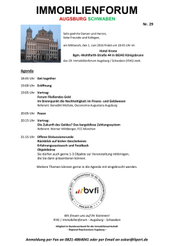 immobilienforum - oskar lipert consulting