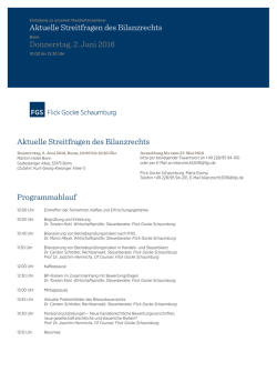 Programm PDF - Flick Gocke Schaumburg