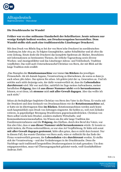 Alltagsdeutsch - Deutsche Welle