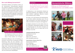 Humanistische Bildung