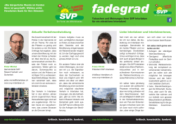 fadegrad - SVP Interlaken