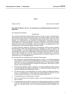Drucksachen allgemein - Nieders&auml;chsischer Landtag