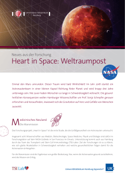 Heart in Space: Weltraumpost