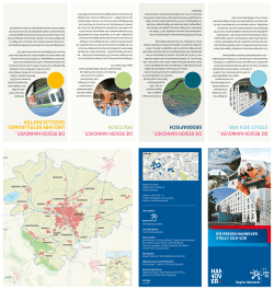 DIE REGION HANNOVER... DIE REGION