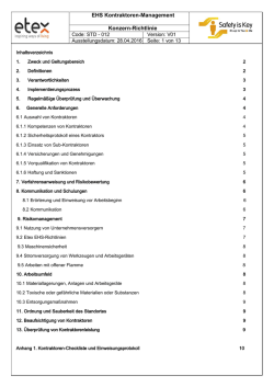 EHS Kontraktoren-Management herunterladen